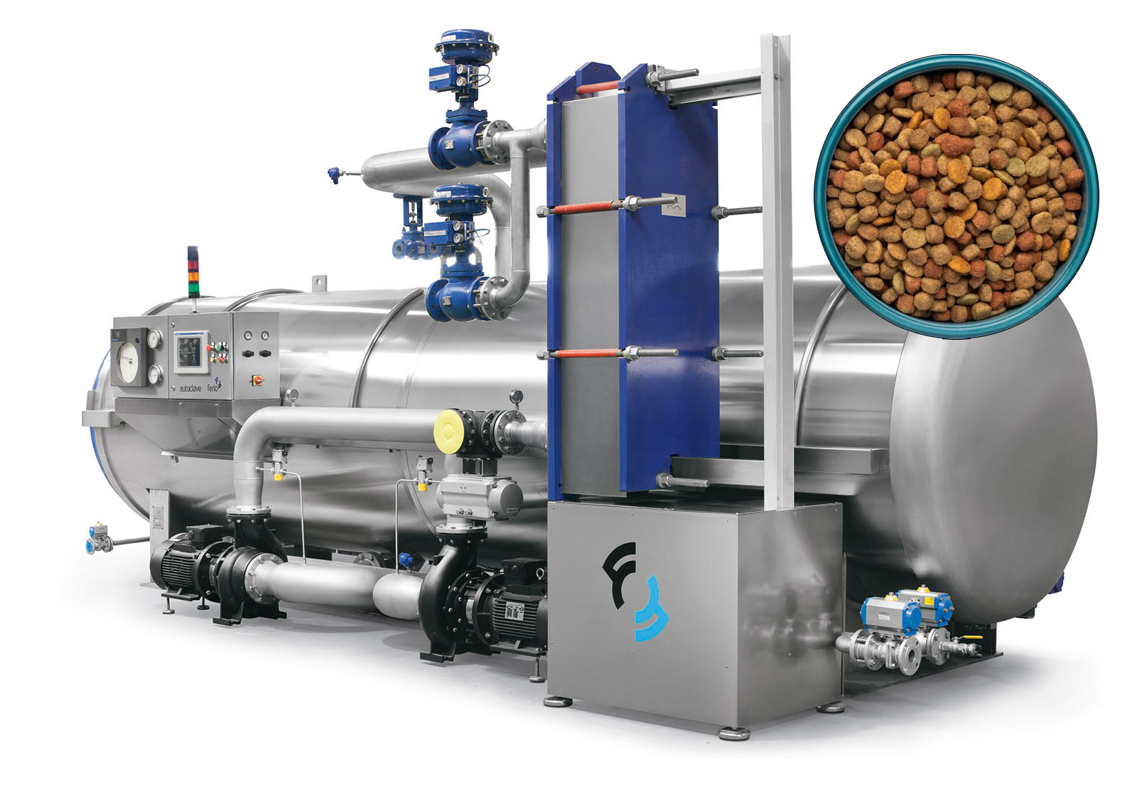 Автоклав Ferlo для корму домашніх тварин PetFood. Ferlo Україна Київ